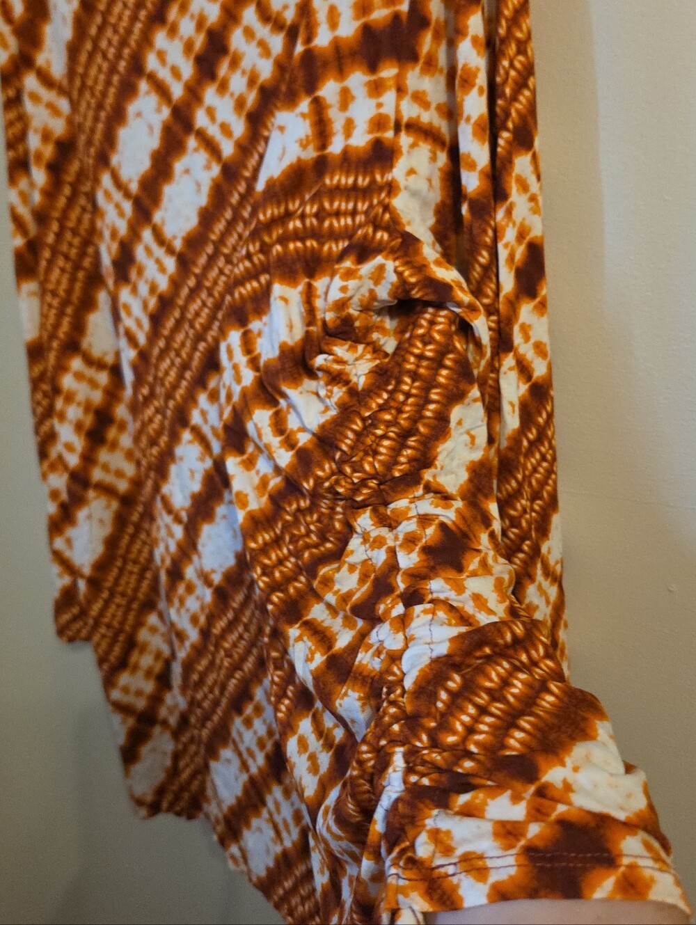 Ruby Rd Orange Tie Dye Tunic Top. NWT - Picture 3 of 6